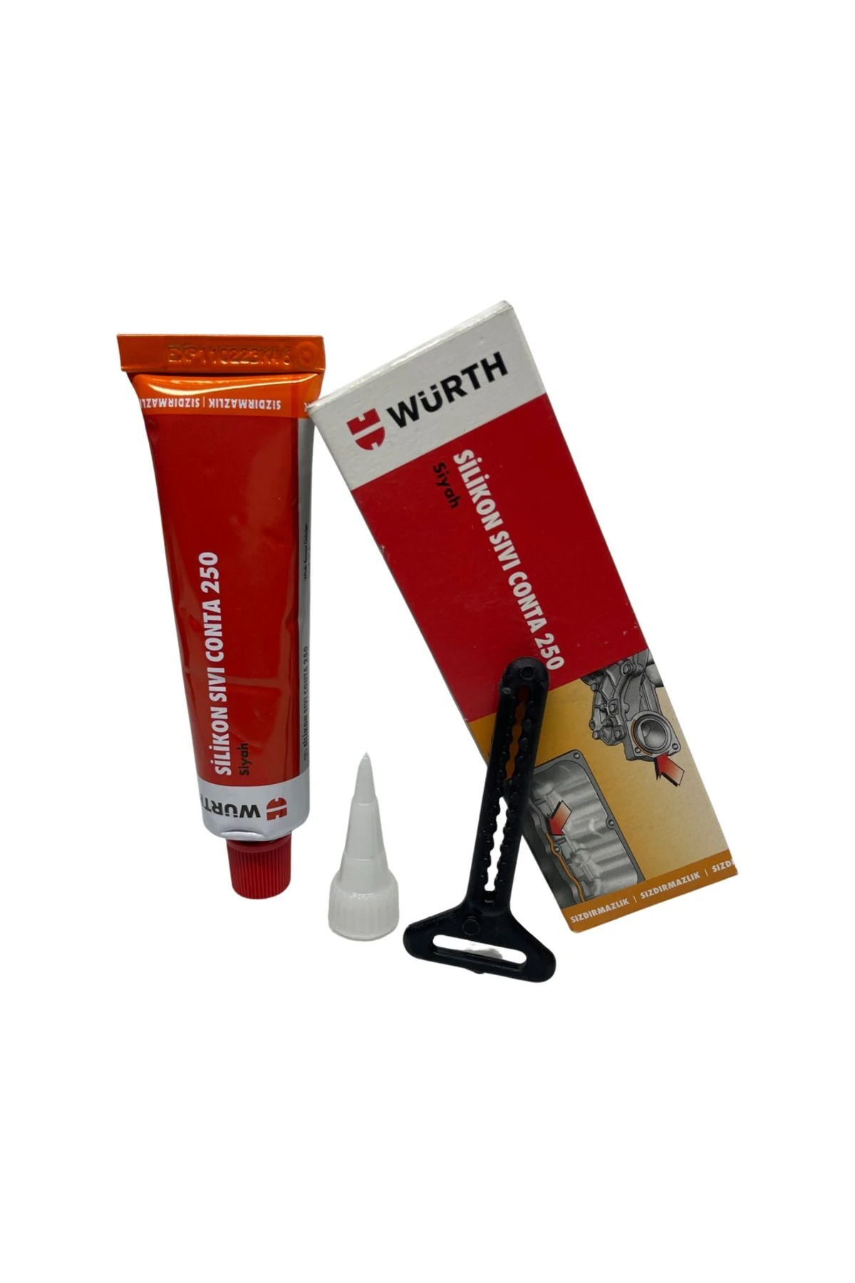 Motor Sızdırmazlık Contası Silikon Sıvı Conta Siyah 250C 70 ML