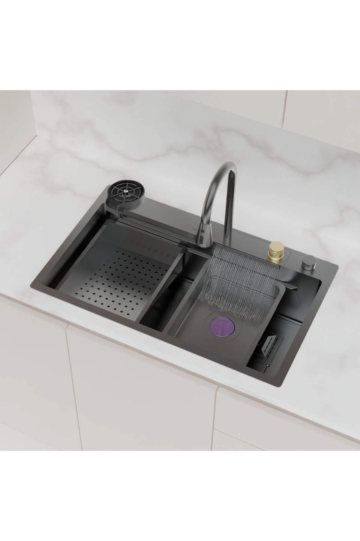 Akıllı Eviye Seti Evye 85x45 Cm As 3542 (BATARYA DAHİL)