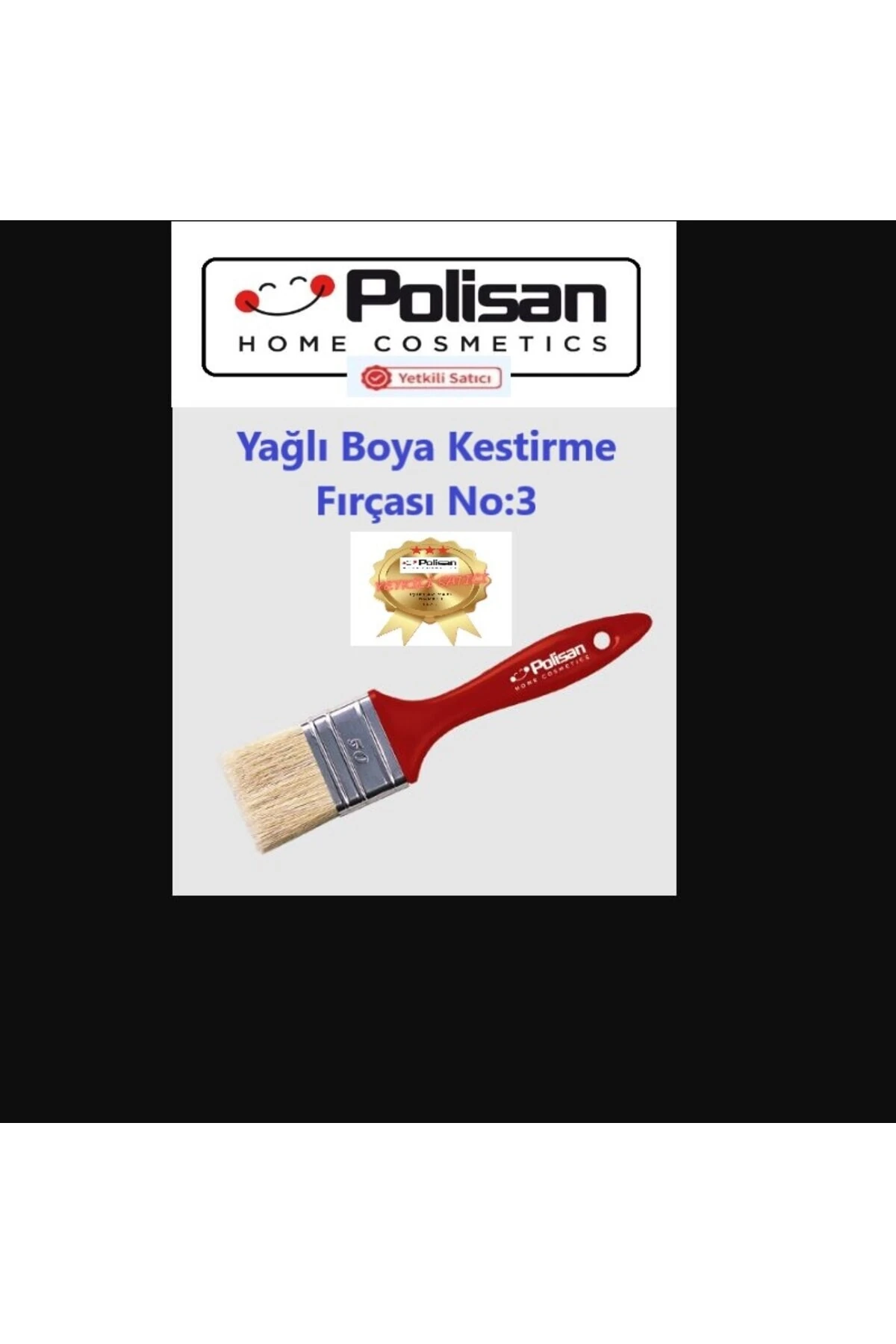 Kestirme Fırça No: 3 -yağlı Boya Ve Su Bazlı Boyalar Için