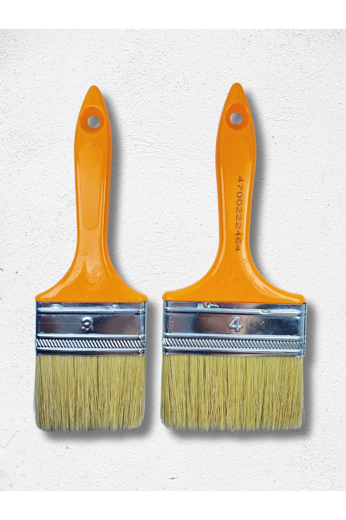 4 NUMARA PLASTİK SAPLI KESTİRME FIRÇASI