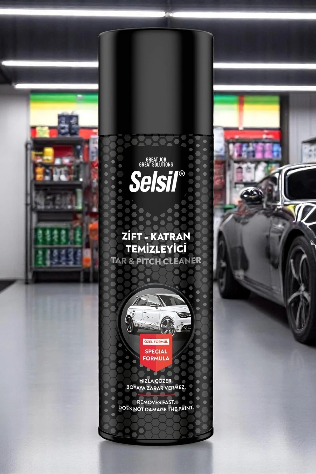 Zift-Katran Temizleyici Sprey 500 ml | Boyaya Zarar Vermeyen Hızlı Çözücü