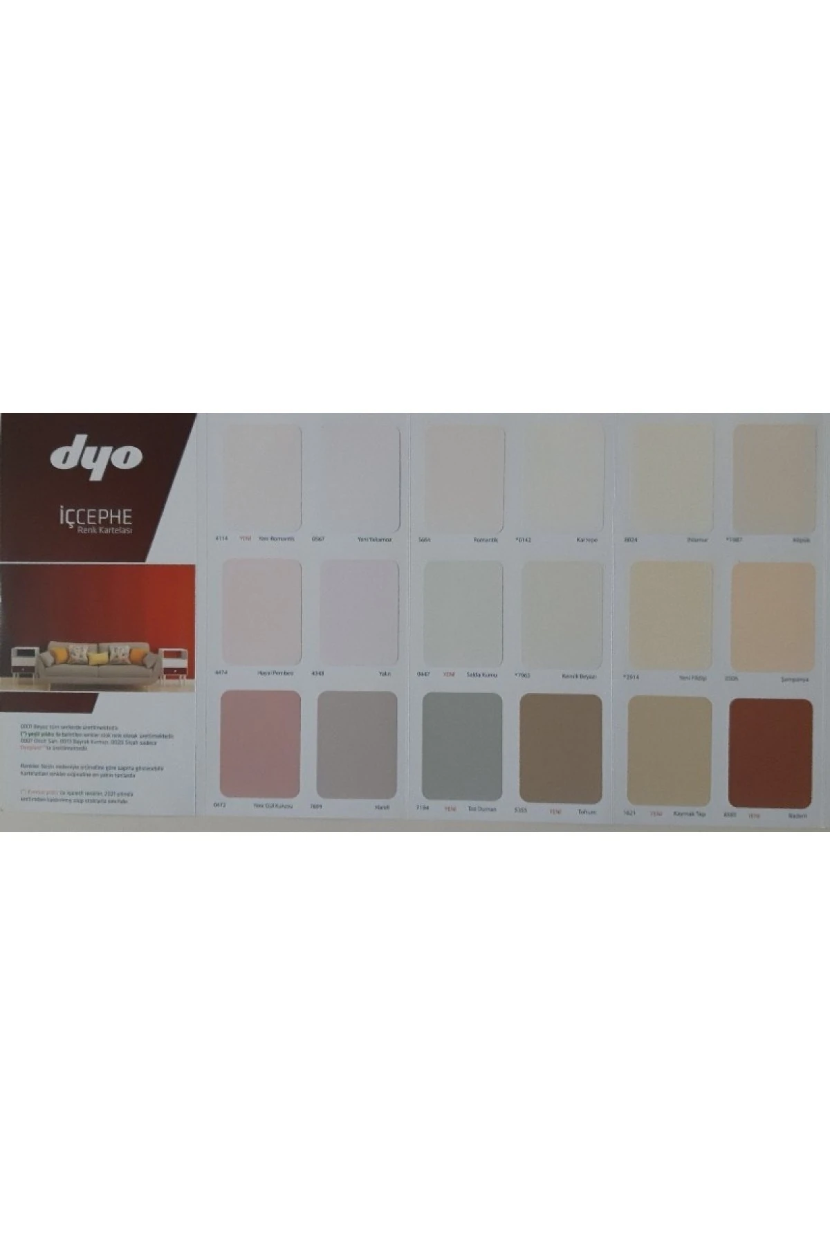 3.5 Kg Beşyıldız Plastik Iç Cephe Duvar Boyası 7570 Gölgem