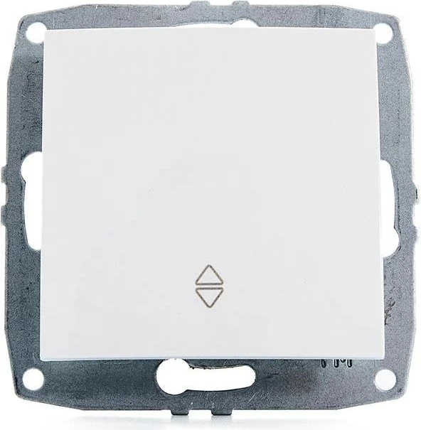 Beyaz Vavien Anahtar Çerçevesiz - Priz ve Anahtar Için Uyumlu Çerçeve