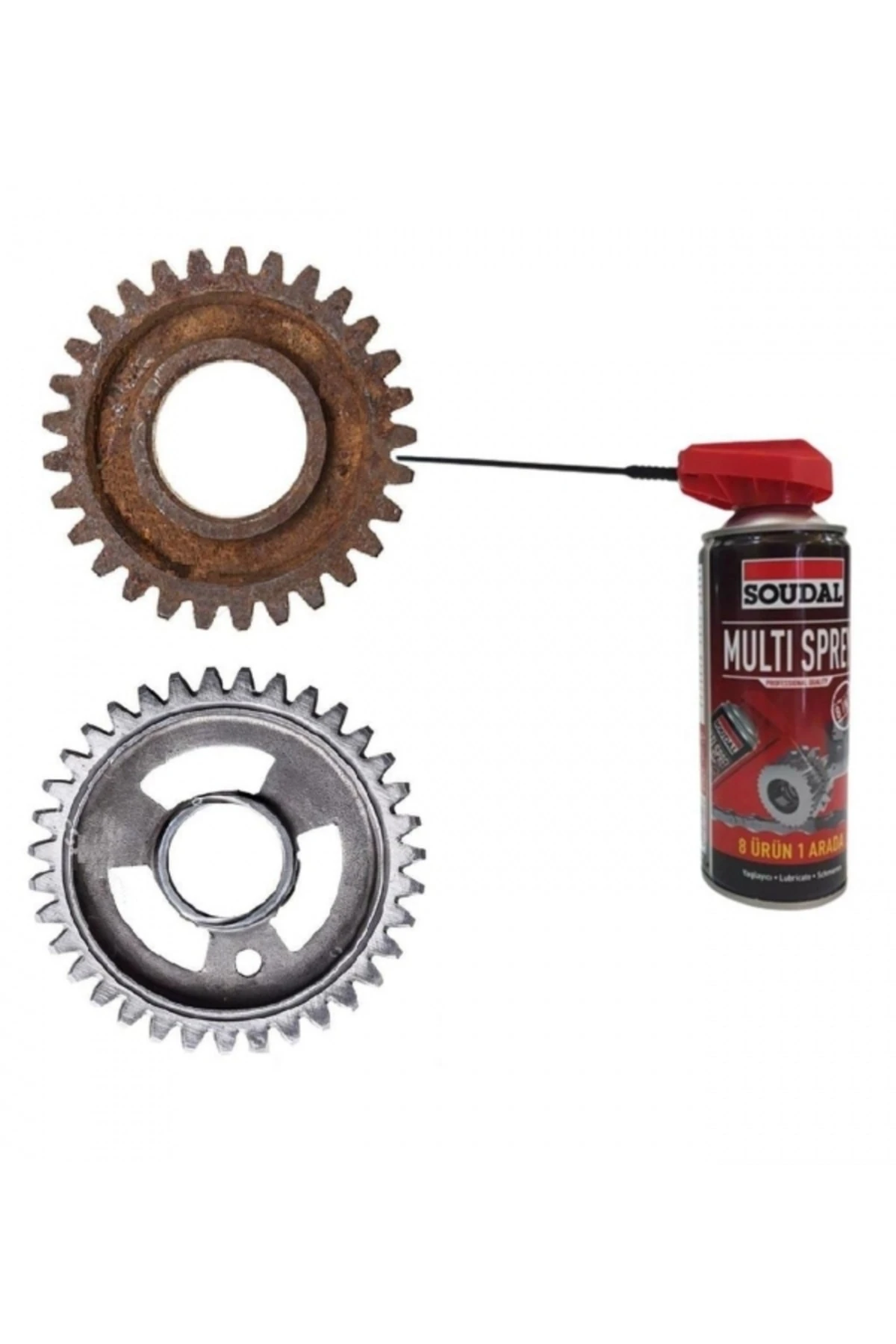 Pas Sökücü Ve Yağlayıcı Multi Sprey 400 ml (2 adet)