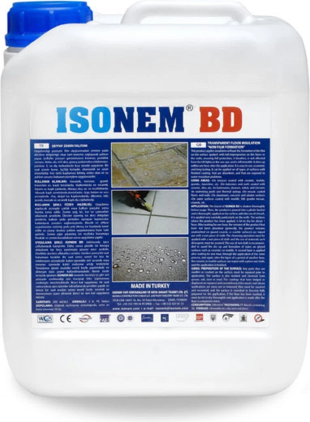 Bd Şeffaf Zemin Yalıtımı 5 kg