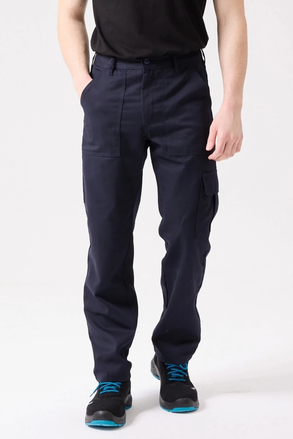 GALANTHUS TECHNİC PANTOLON Erkek Lacivert Kargo Cepli Rahat Kalıp Dayanıklı İş Pantolonu