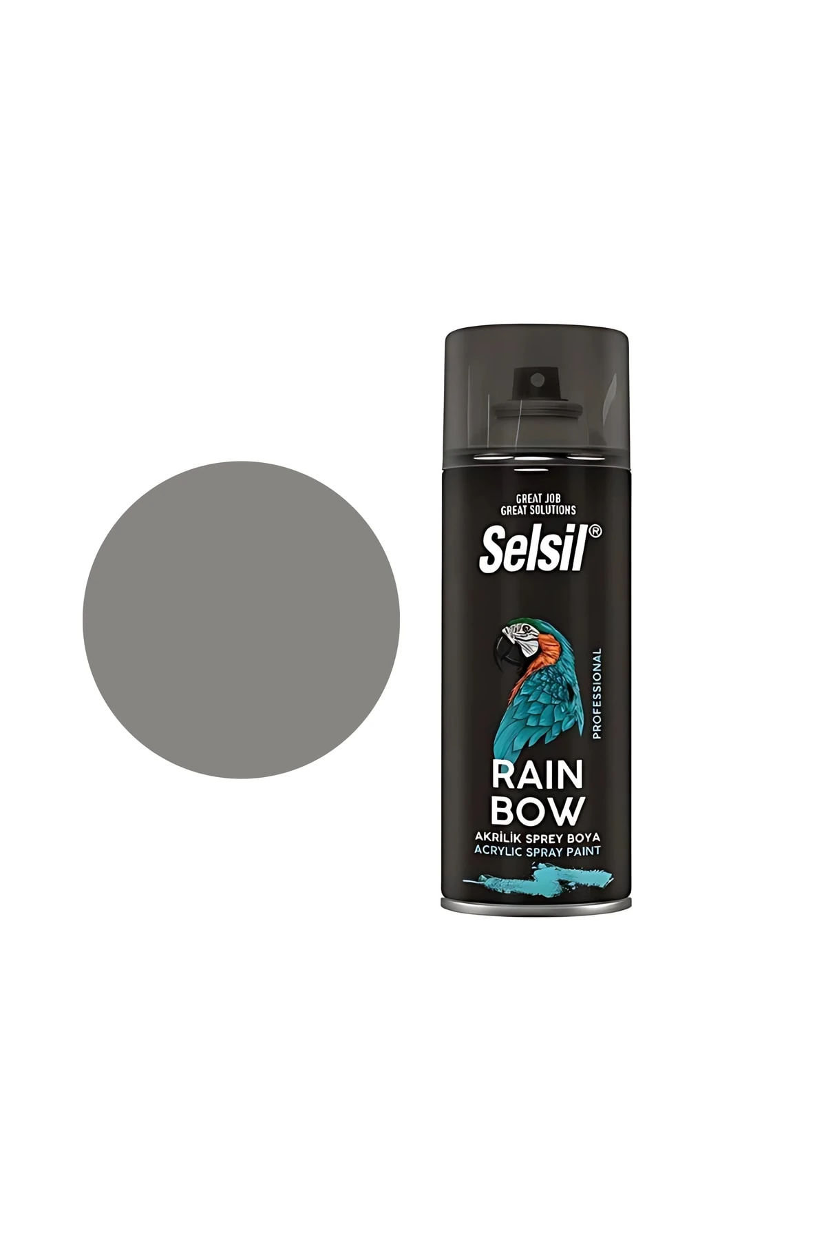 SELSİL SPREY BOYA GRİ ALÜMİNYUM 400 ML