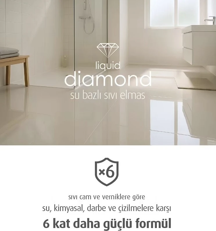 Stella Su Bazlı Liquid Diamond(Sıvı Elmas) Ipek Mat 0,600KG