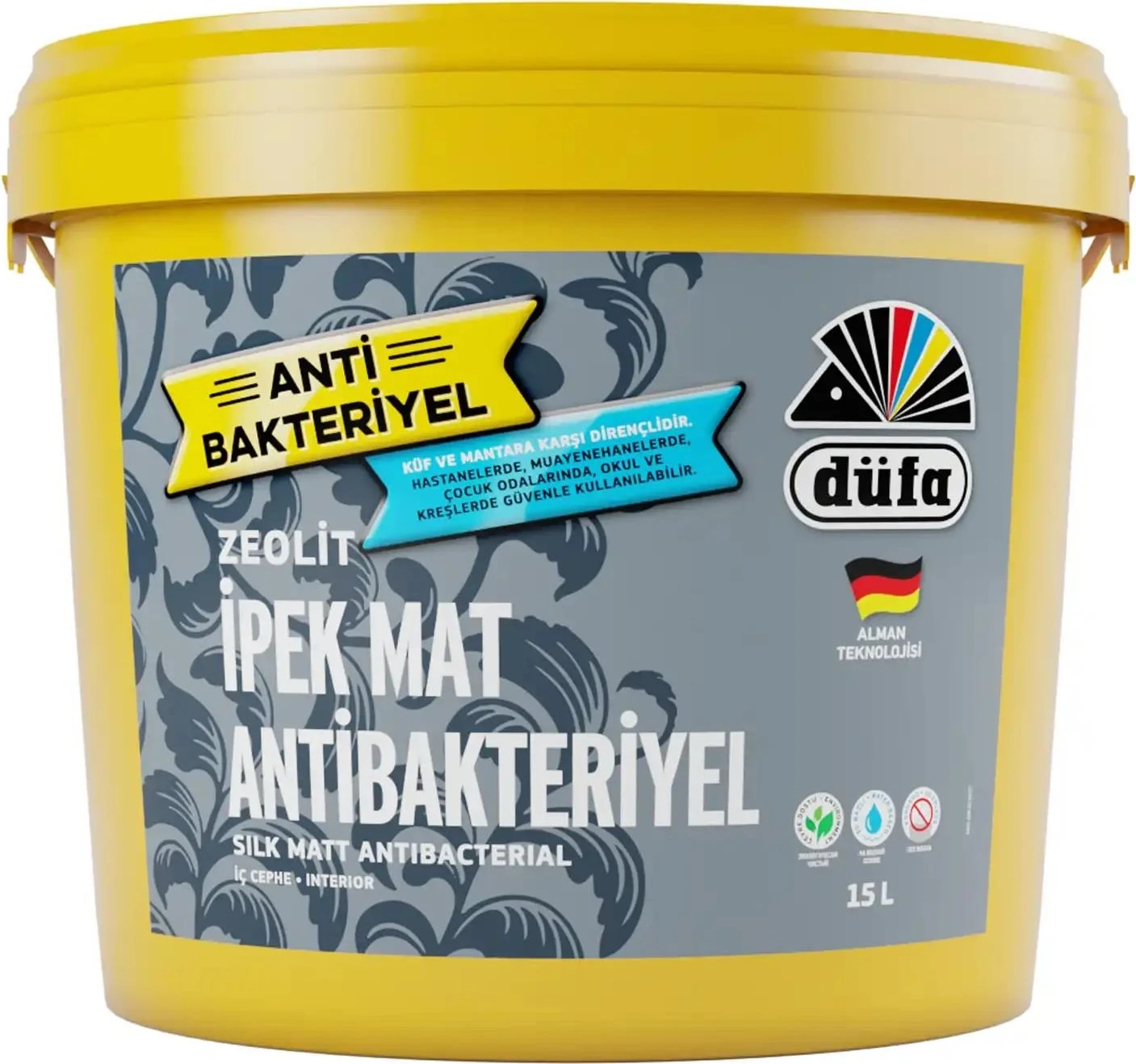 Zeolit Iç Cephe Duvar Boyası Ipek Mat