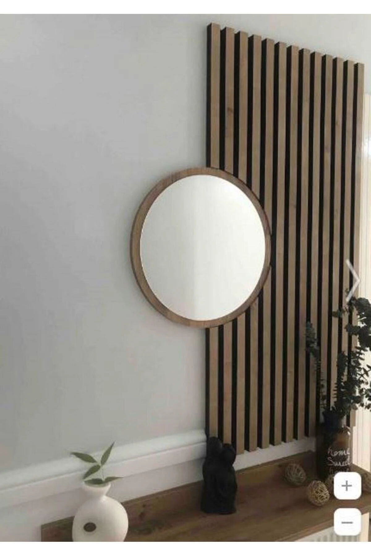 Mdf Ahşap Akustik Dekoratif Duvar Paneli 60x120 Cm - Safir Meşe