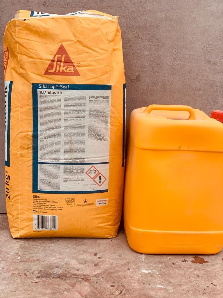 Top Seal -107 Tam Elastik Çift Kompenantlı A+B 30 kg ( İzolasyon Malzemesi )