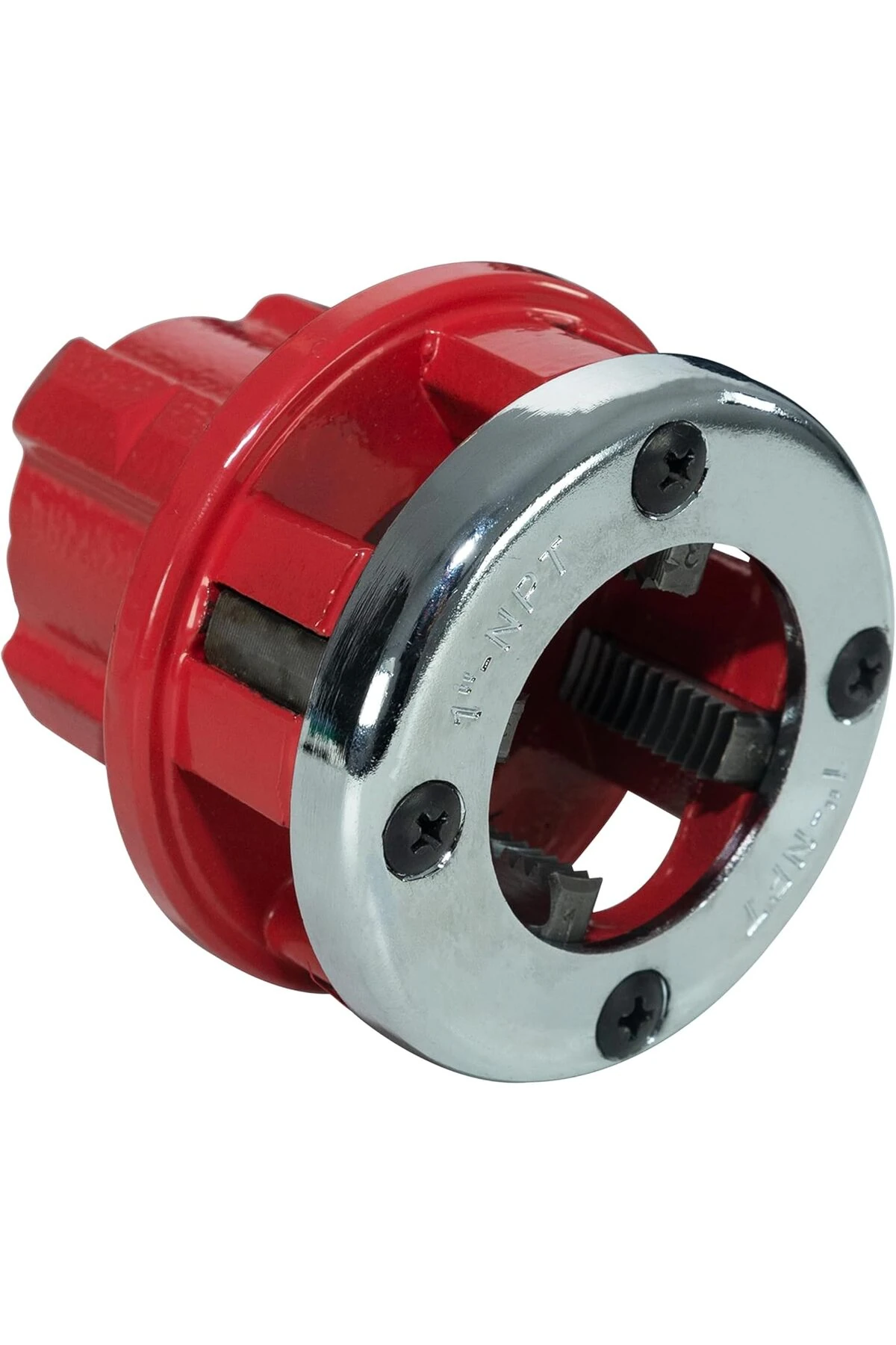 (1 Adet) Manuel Diş Açma Pafta Kafası 1" Dahili Kesici Diş Açma Bıçaklı Boru Paftası 1/2" Maksimum