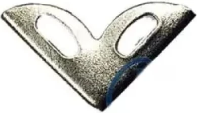 Kitap, Kapak, Menü, Albüm Köşesi, Küçük - 11X20MM, Nikel, 1000 Adet