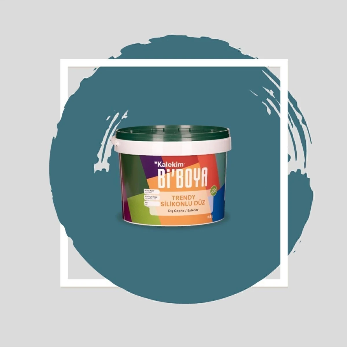 Silikonlu Dış Cephe Boyası 2.5 Lt 4246