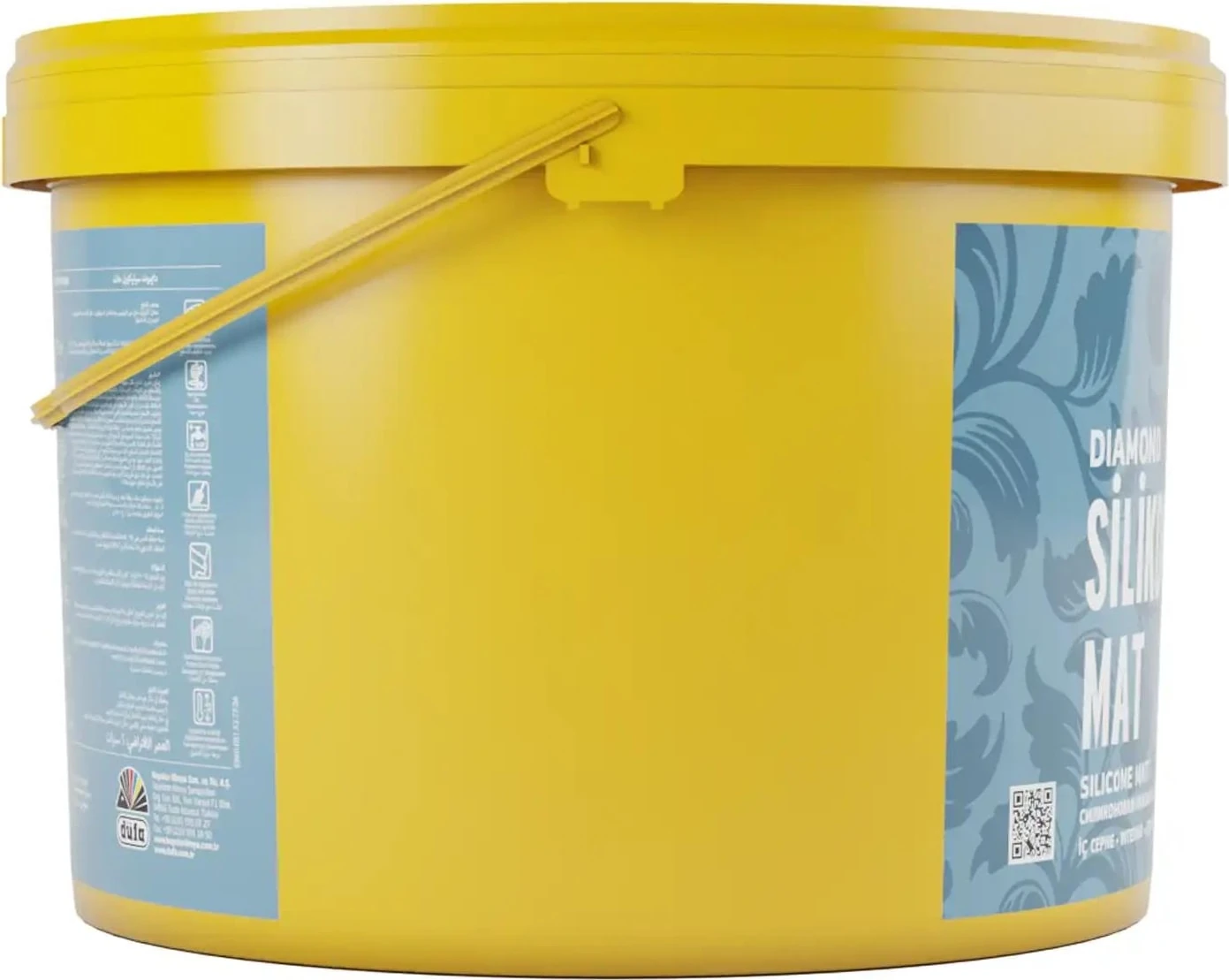 Diamond Silikonlu Mat İç Cephe Duvar Boyası Beyaz 2.2 l