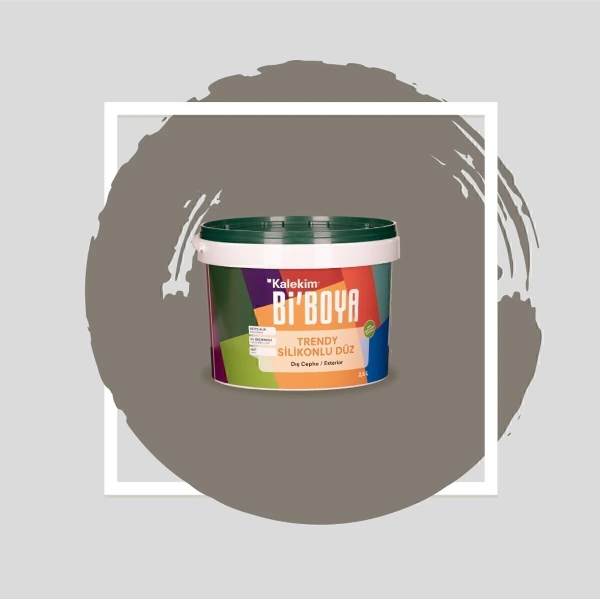 Silikonlu Dış Cephe Boyası 2.5 Lt 4564