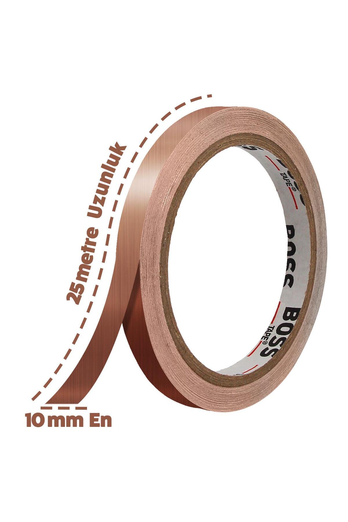 Fayans Arası Kendinden Yapışkanlı Şerit Derz Bandı Bakır Renkli En:10mm Boy:25mt