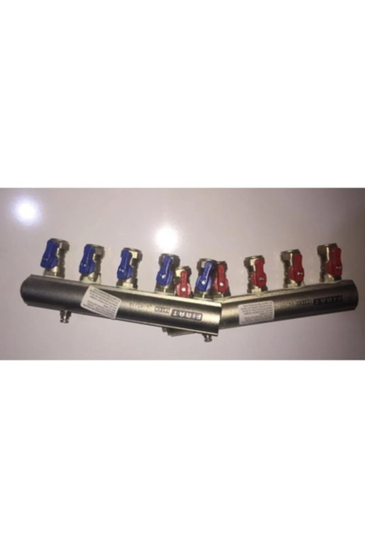 1’’ 5'li Mini Küresel Vanalı Kollektör (kırmızı-mavi) Takım