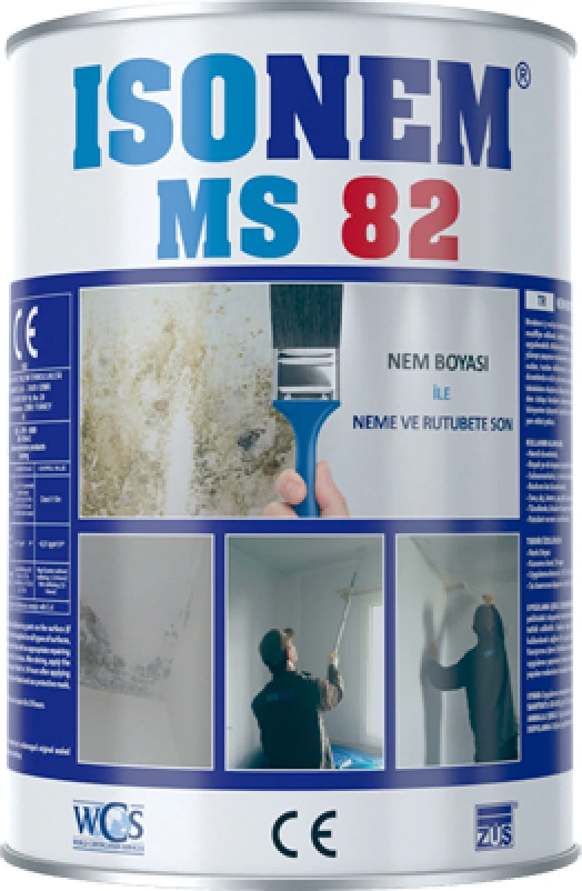 MS 82 Beyaz Nem Boyası 1 kg İç Mekan Kullanımı için Uzun Ömürlü Çözüm