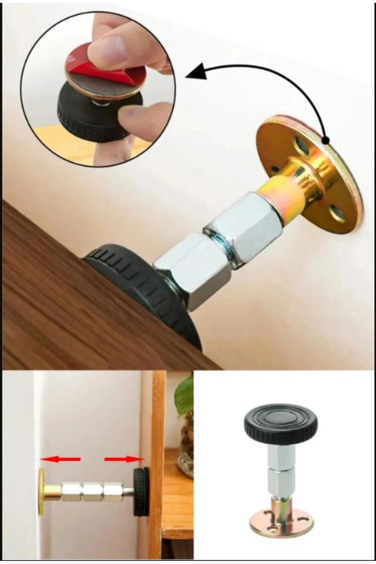 Yatak Baza Başlık Sabitleme Aparatı Ses Ve Sallanma Titreşim Önleyici Eşya Sabitleme