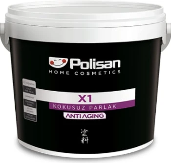 X1 Su Bazlı Kokusuz Parlak Ahşap ve Metal Boyası 2.5 Lt Ral 7016 Antrasit Gri