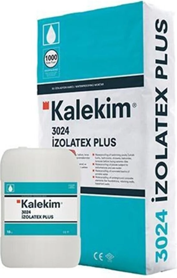 Izolatex Plus - Çıft Bılesenlı Su Yalıtım Harcı (Gri)