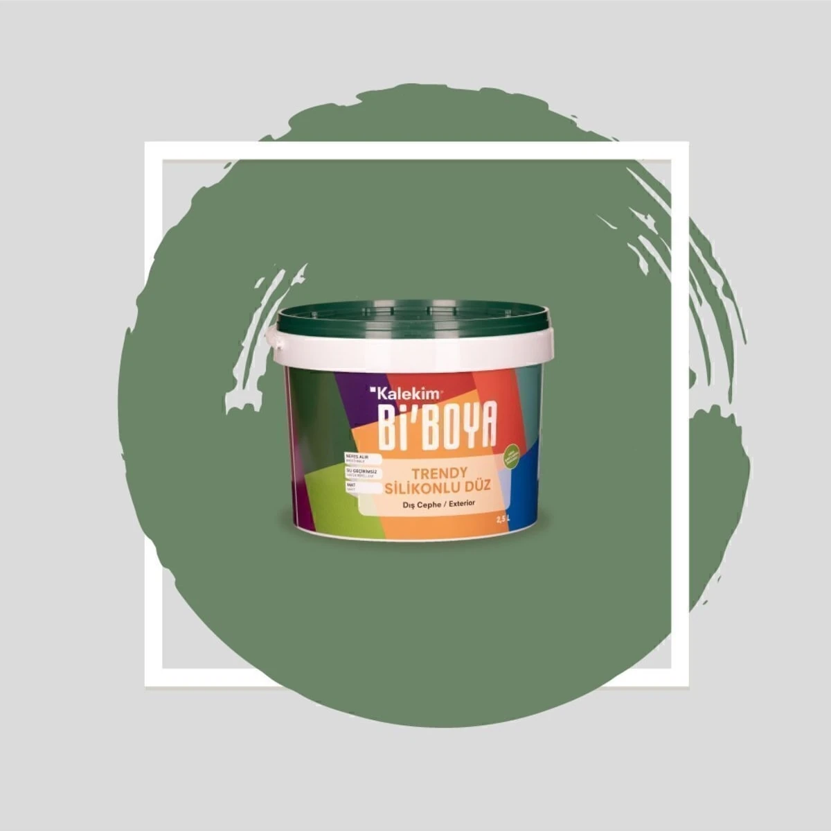 Silikonlu Dış Cephe Boyası 2.5 Lt 4376