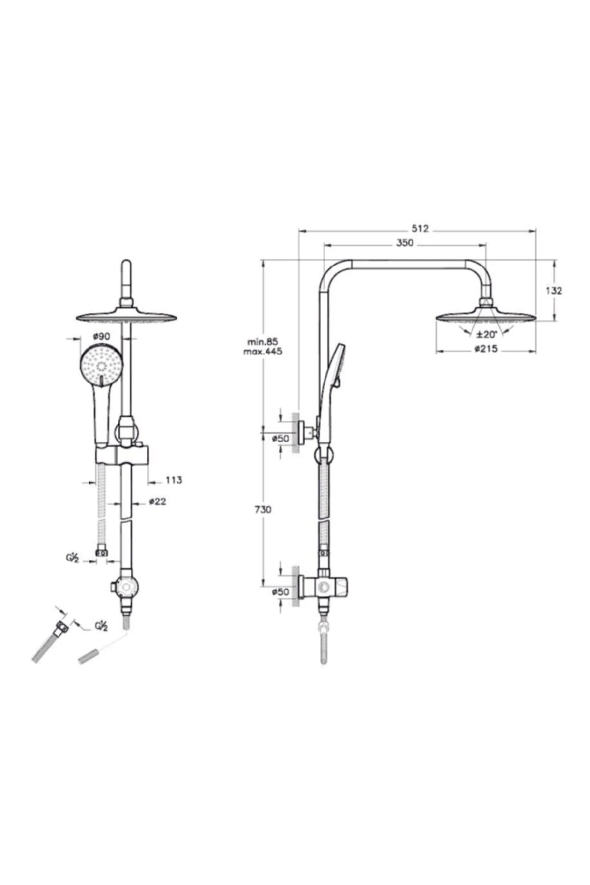 Artema 3c Duş Kolonu