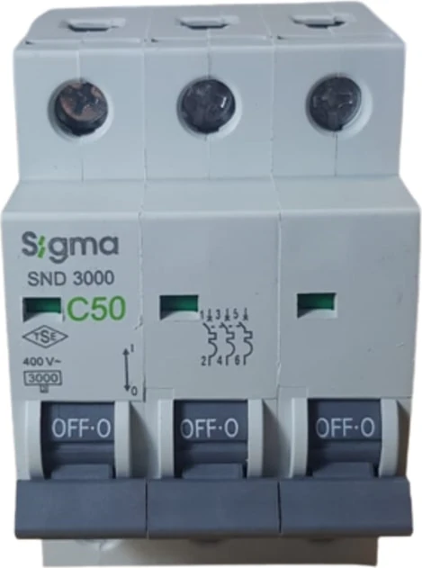 3X50A C/3ka W Otomatik Sigorta