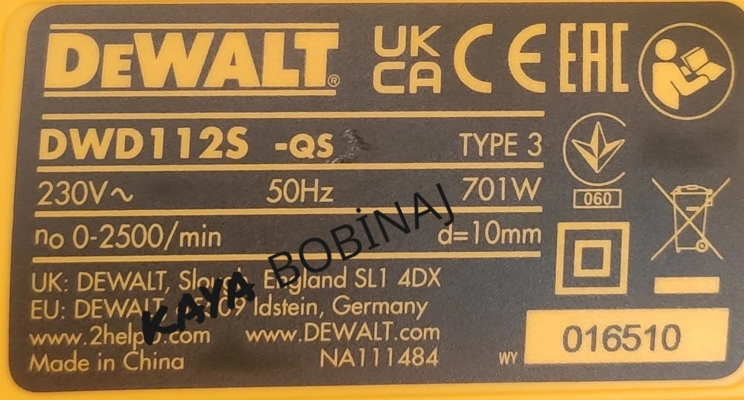 Dwd 112S Küçük Matkap