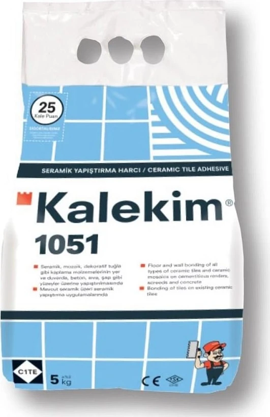 1051 Seramik Yapıştırma Harcı 5 kg