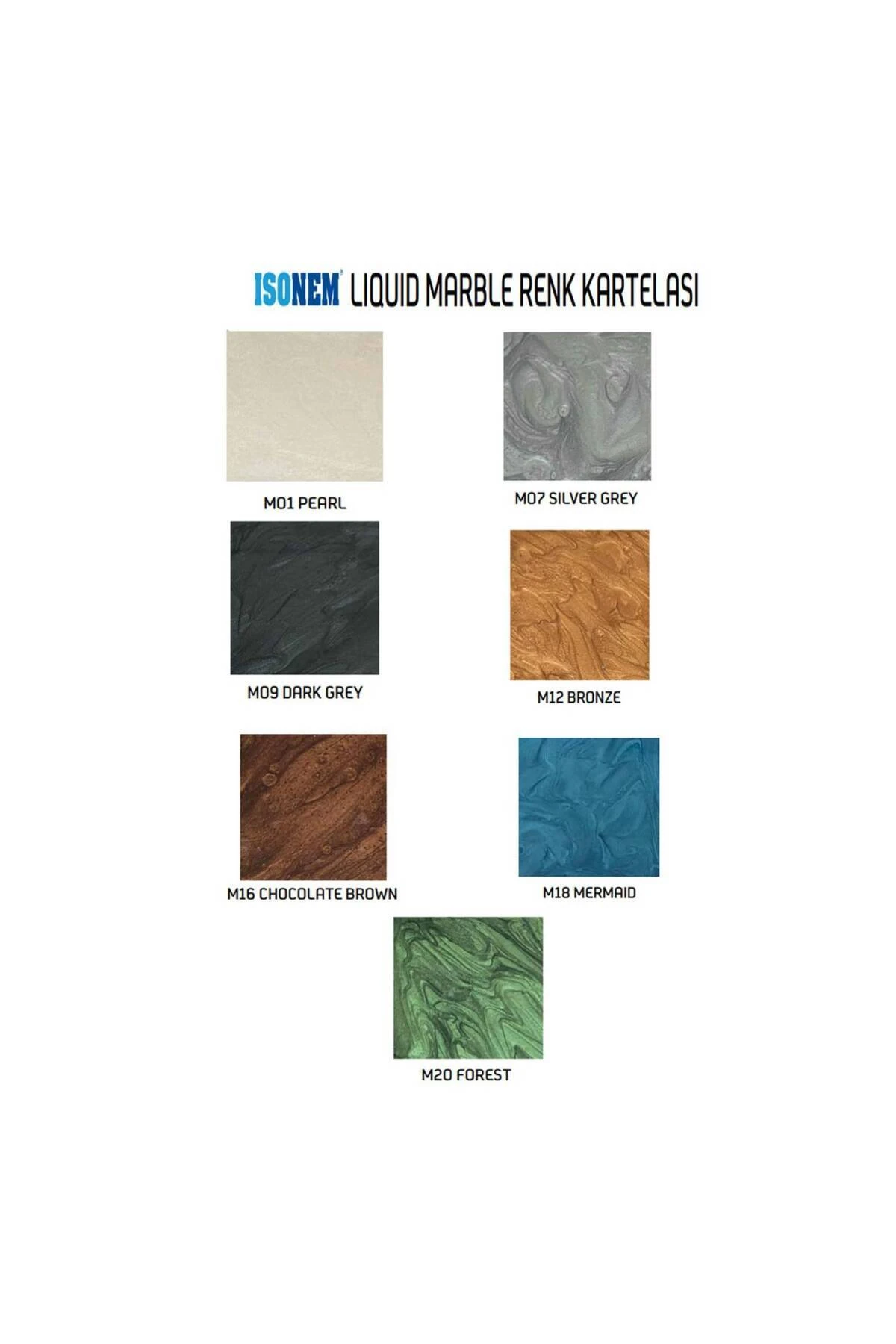 Liquid Marble - Sıvı Mermer Pearl