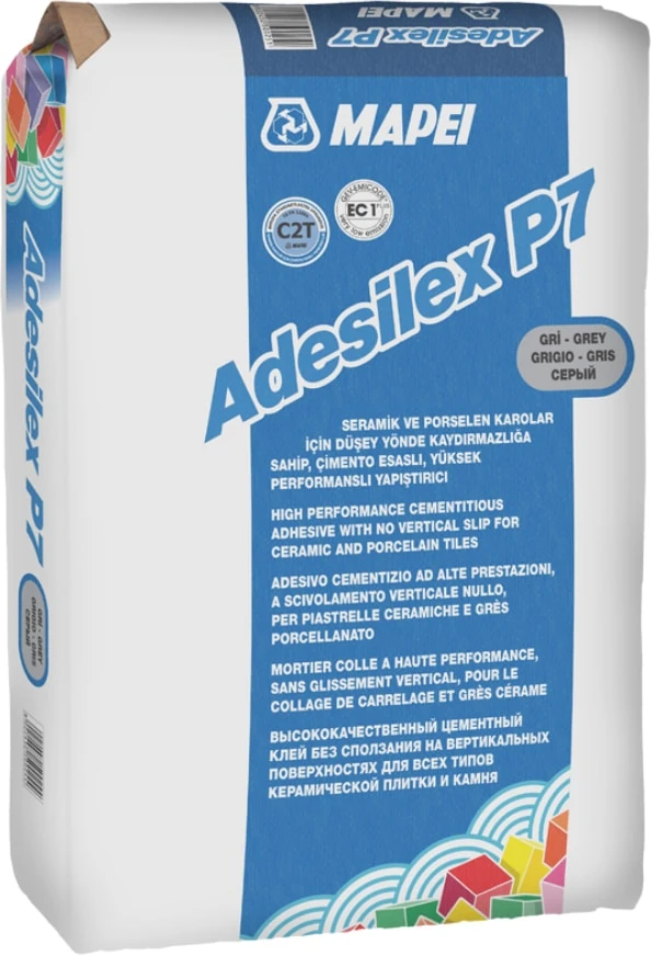 Adesilex P7 25 kg (Çimento Esaslı Yapıştırıcı) Gri