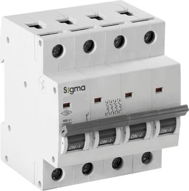 1SMD425C 4X25A 10KA C Serisi Otomatik Sigorta