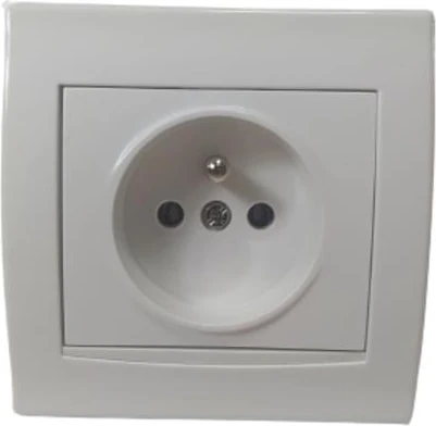 Alia Beyaz Ups Toprak Priz