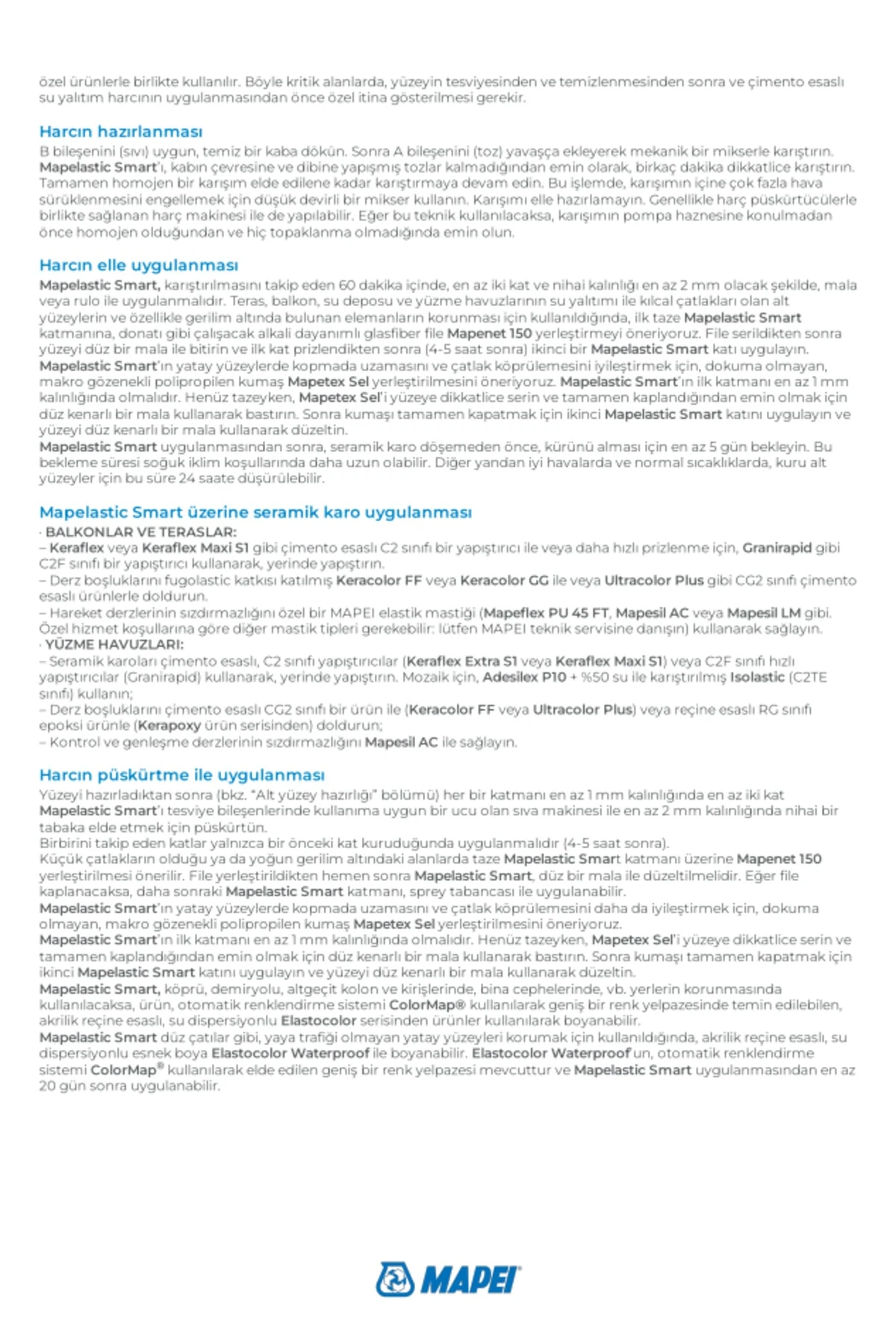 Mapelastic Smart Gri İki Bileşenli Su Yalıtım Malzemesi