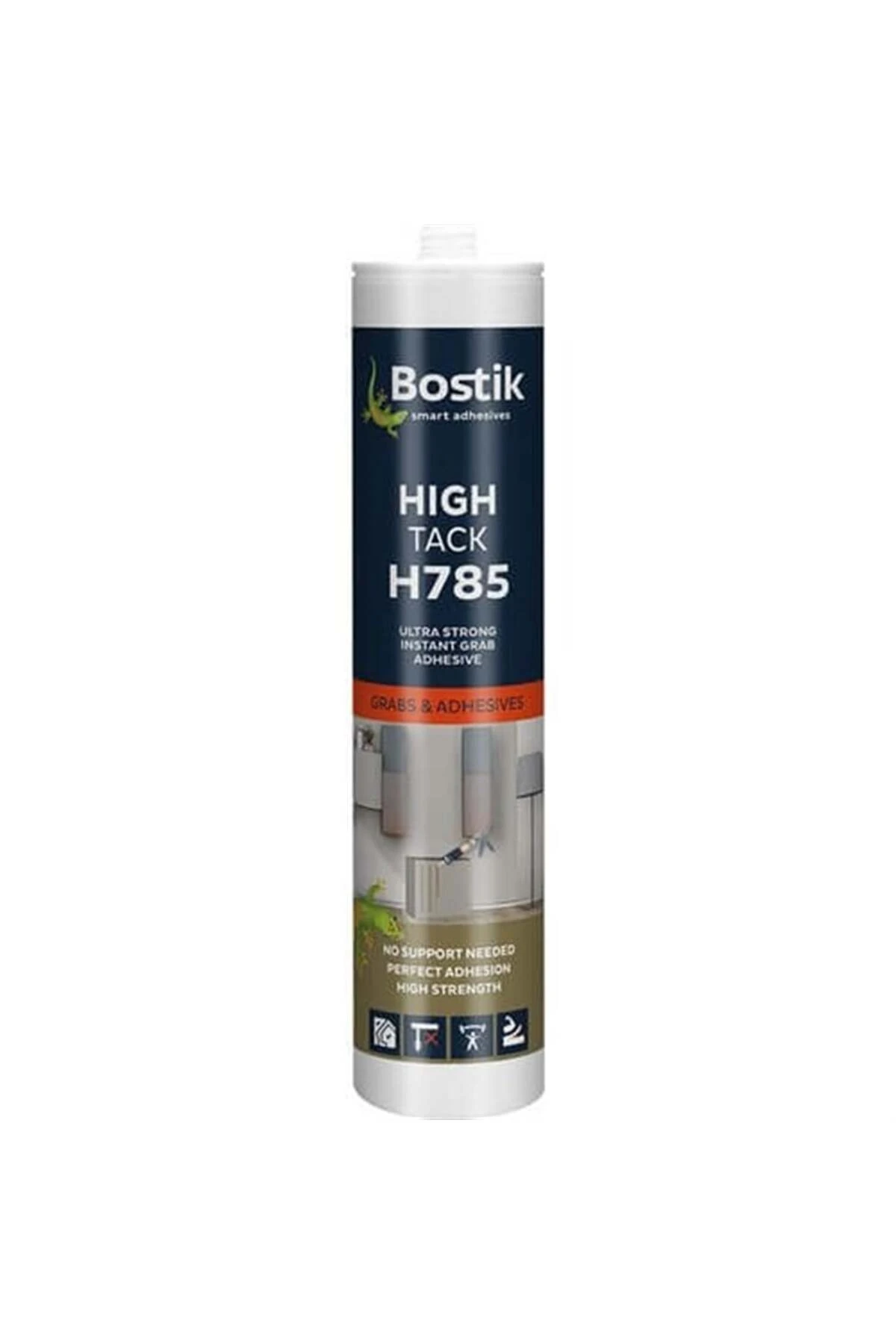 Bostik 12 Adet H785 Hıgh Tack Beyaz Korniş Yapıştırıcı 290ml
