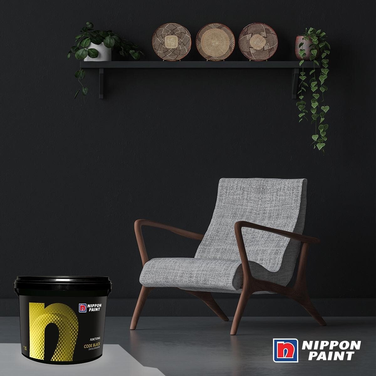 Code Black Dekoratif Boya