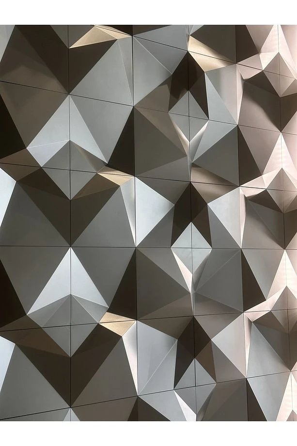 3 Boyutlu Dekoratif Duvar Paneli (1M2) (-VİZON-)