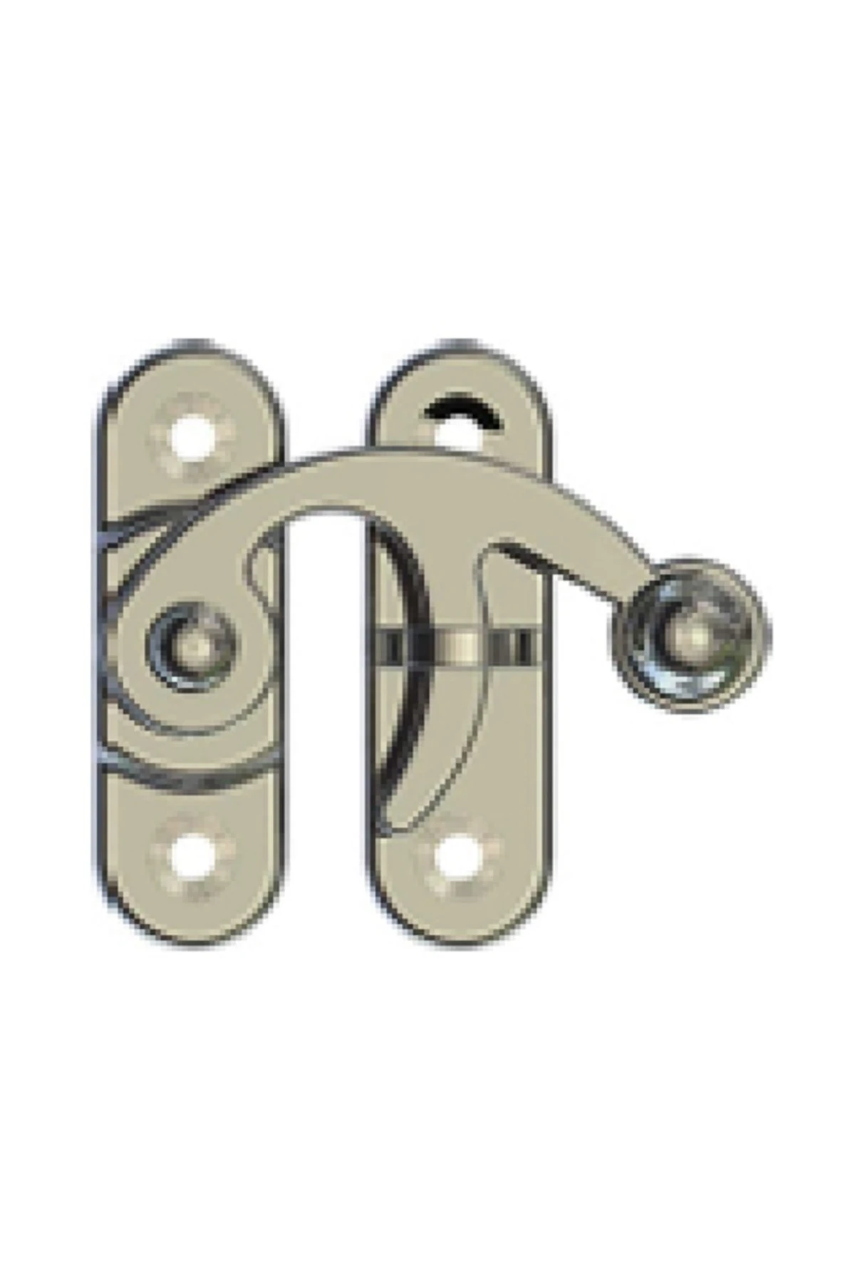 SÜPER KEDİ KİLİDİ "3 Adet Takım" Büyük Çengel Kilit, Klips, Sineklik Kapı, Pencere, Kombi Dolap VS..