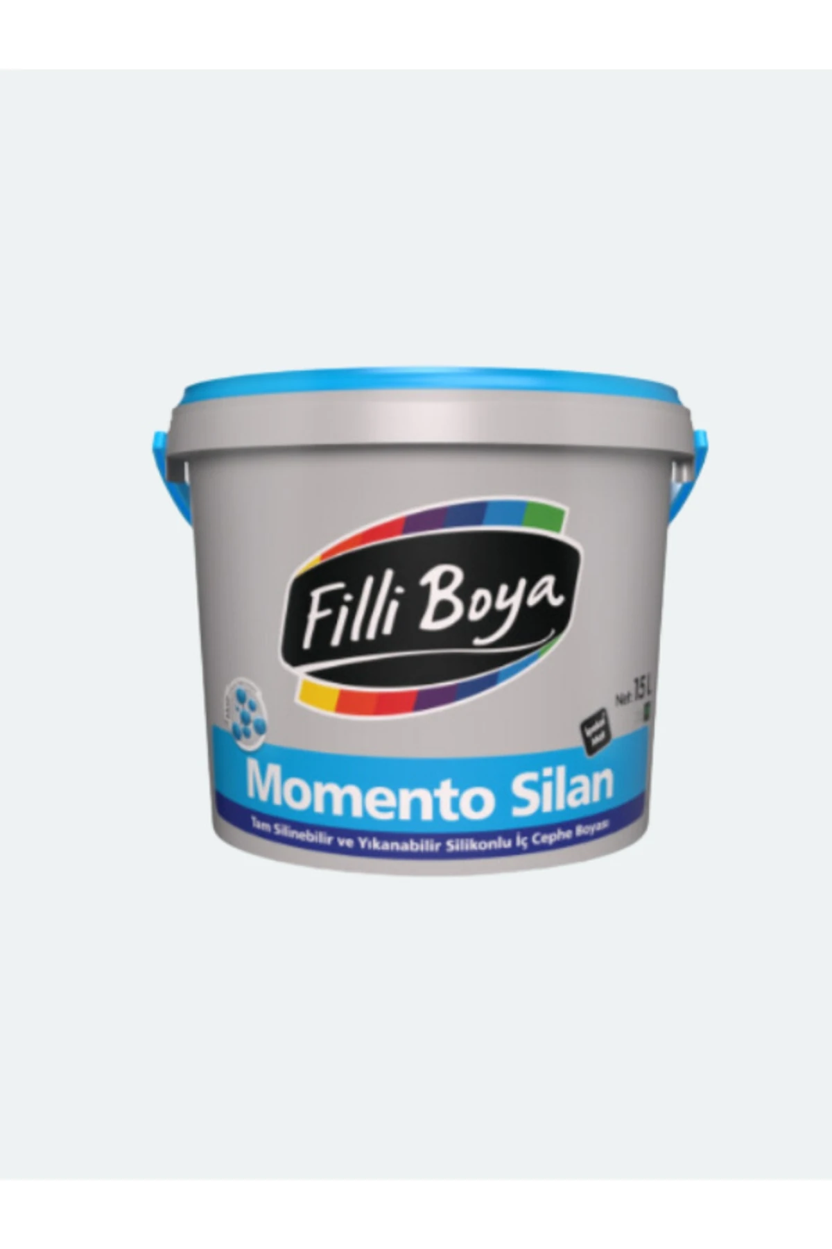 FİLLİ BOYA MOMENTO SİLAN 2,5L İÇ CEPHE BOYASI ANDEZİT10