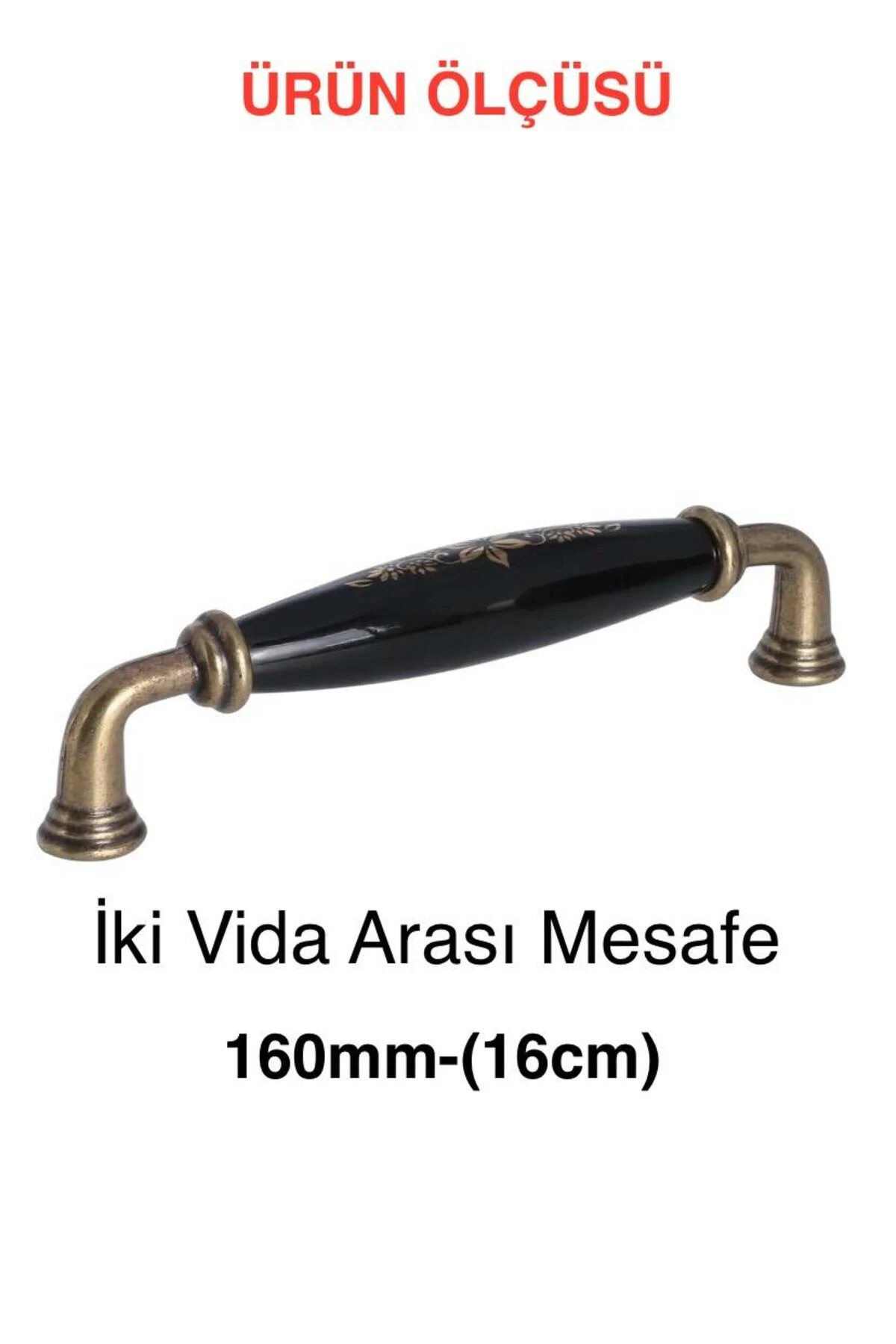 (16CM)-porselen Dolap Kulp Çekmece Kulpu Mobilya Kulb Mutfak Çocuk Kulbu Yakut 160mm- Stk5086