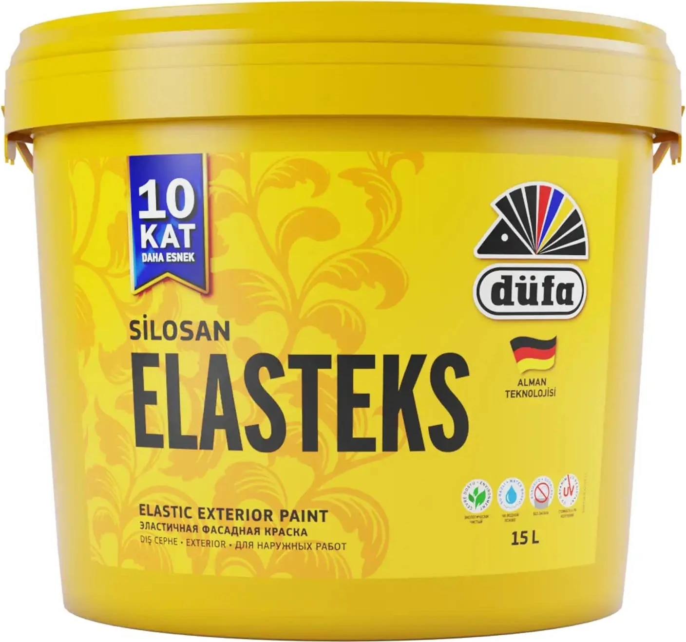 Silosan Elasteks Dış Cephe Beyaz 15 l