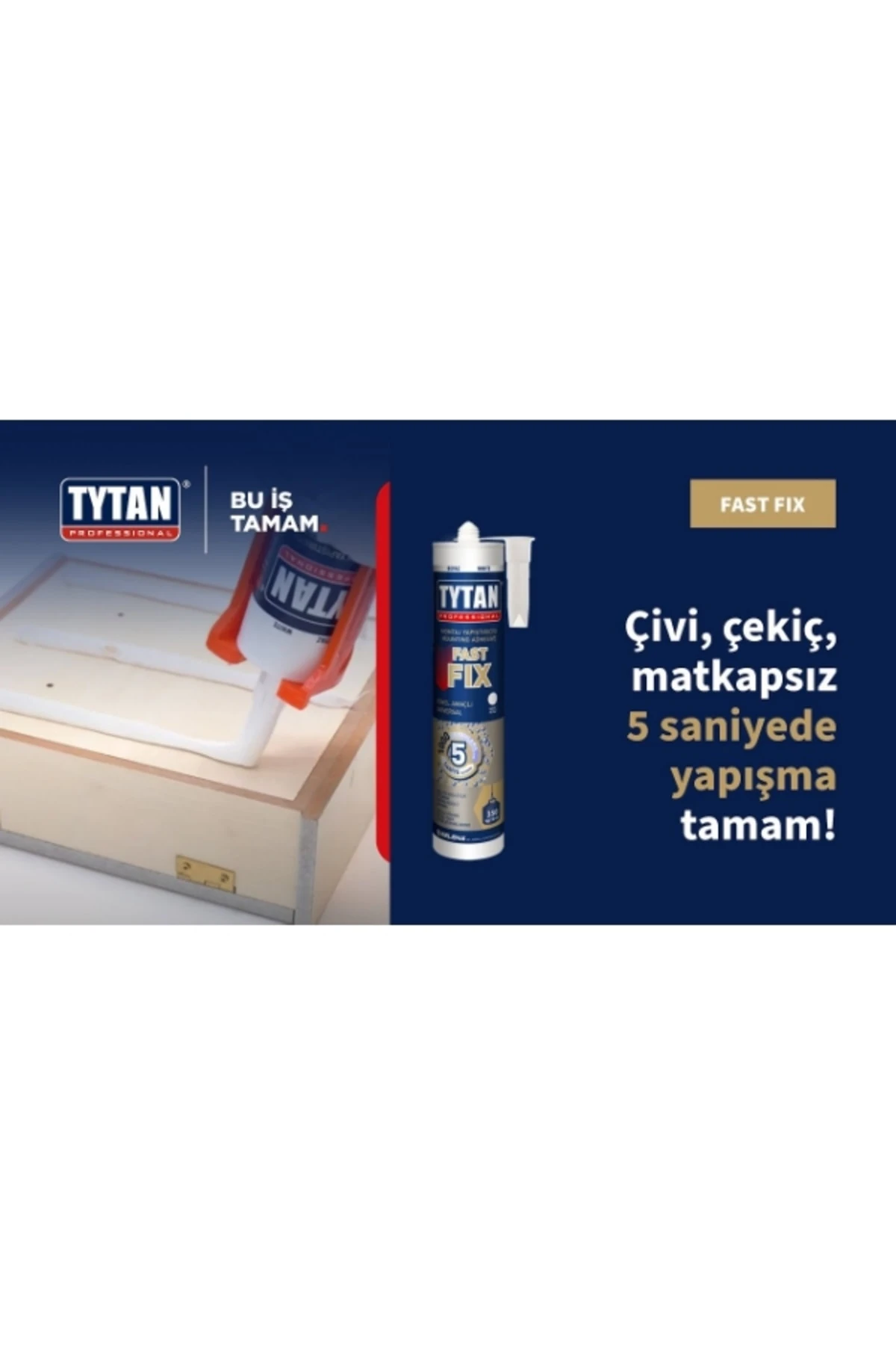 Fast Fıx Korniş Yapıştırıcı Montaj Silikonu 290 Ml