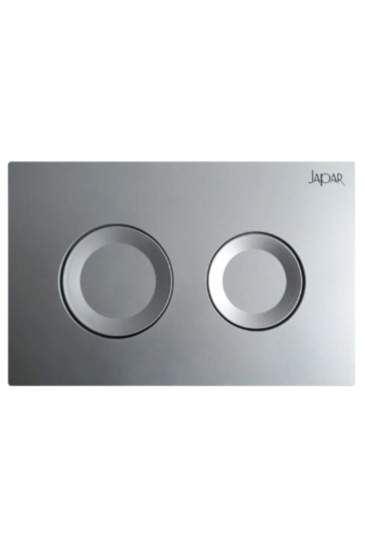 Adnoss Japar ProEcos 80mm Hela Taşı Çift Kademeli Gömme Rez.(510199)+Kontrol Paneli Mat Krom(500148)