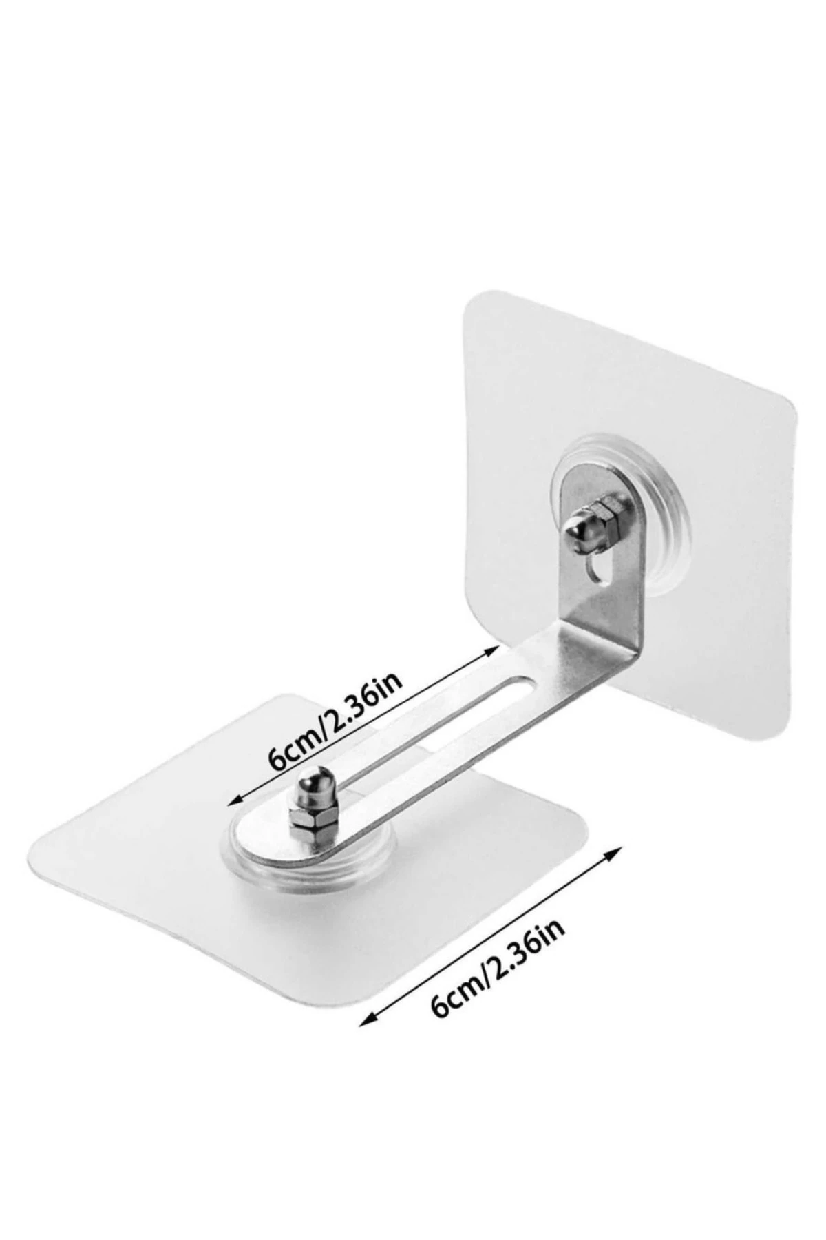 6 Adet Kendinden Güçlü Yapışkanlı Mobilya Duvara Sabitleme Aparatı | Deprem Çocuk Koruma Aparatı