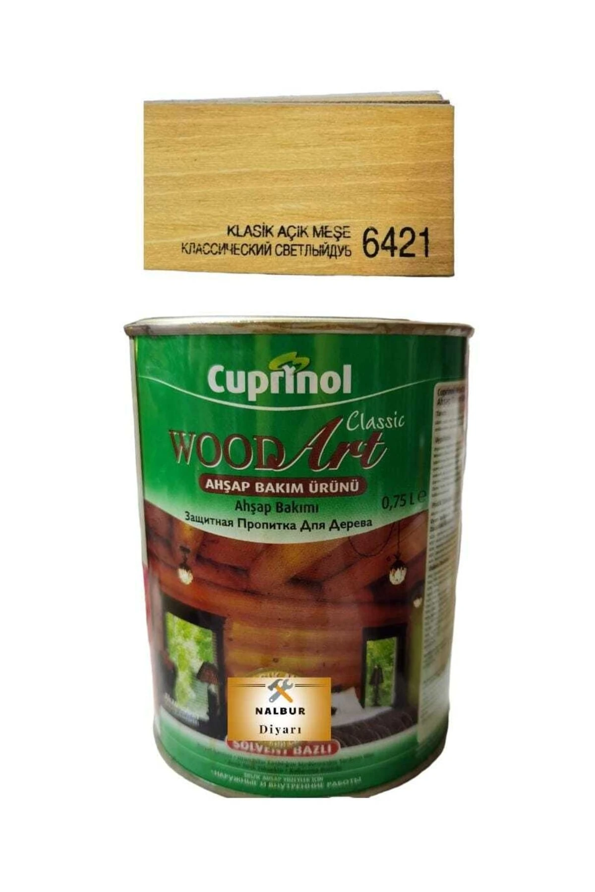 2,5 Lt. Cuprinol Ahşap Koruyucu -klasik Açık Meşe(verniksiz - Mat Görünüm Sağlar)