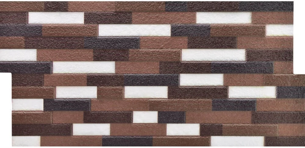 5 Adet (2,5m2) x Patlatma Taş Desenli 3 Boyutlu Renkli Strafor Köpük Duvar Kaplama Paneli (PT-203)