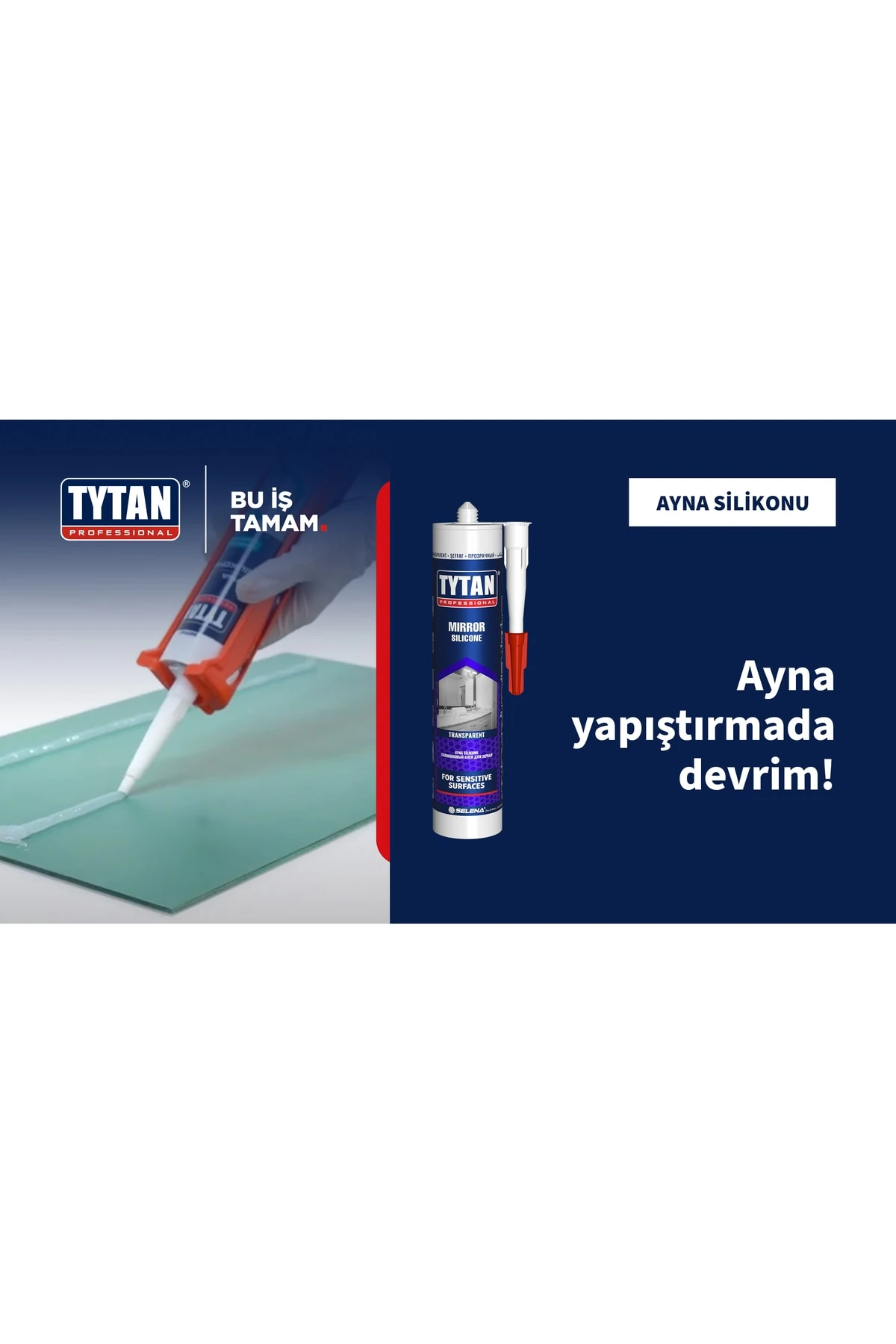 AYNA SİLİKONU 280 ML ŞEFFAF