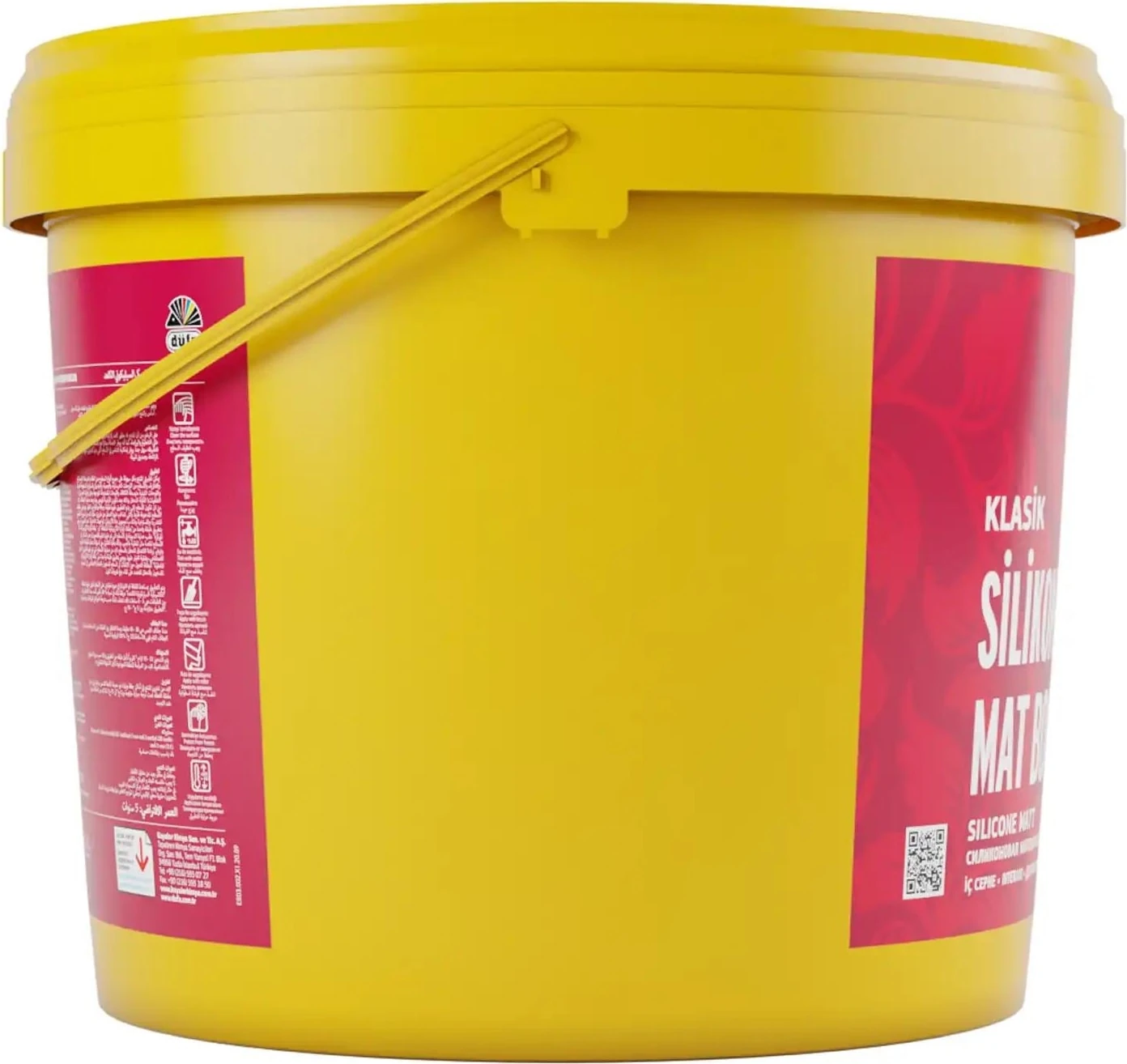 Klasik Silikonlu Mat İç Cephe Duvar Boyası 1060 Bej 2.50 l